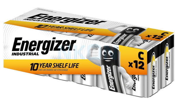 12x C Energizer industrial - 1.5V