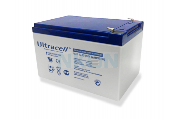 Ultracell UCG12-12 Deep Cycle Gel 12V 12Ah Loodaccu