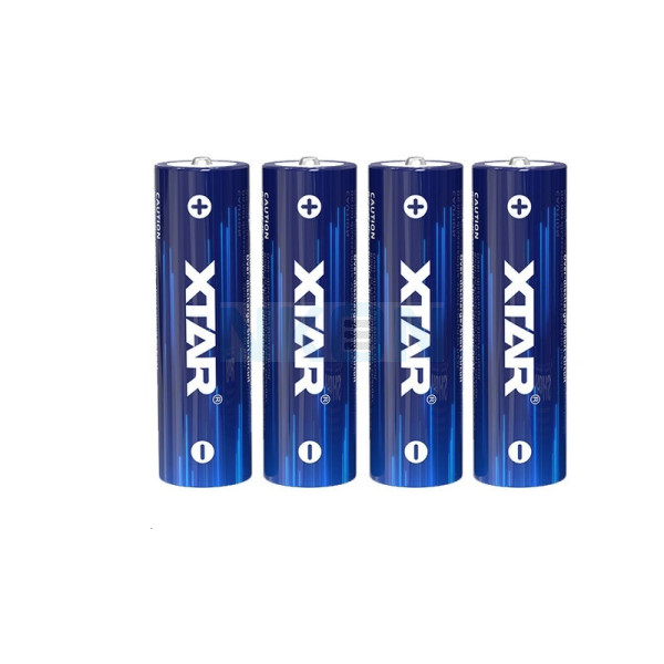 4 XTAR AA / R6 2500mAh (protected) - 1.5V