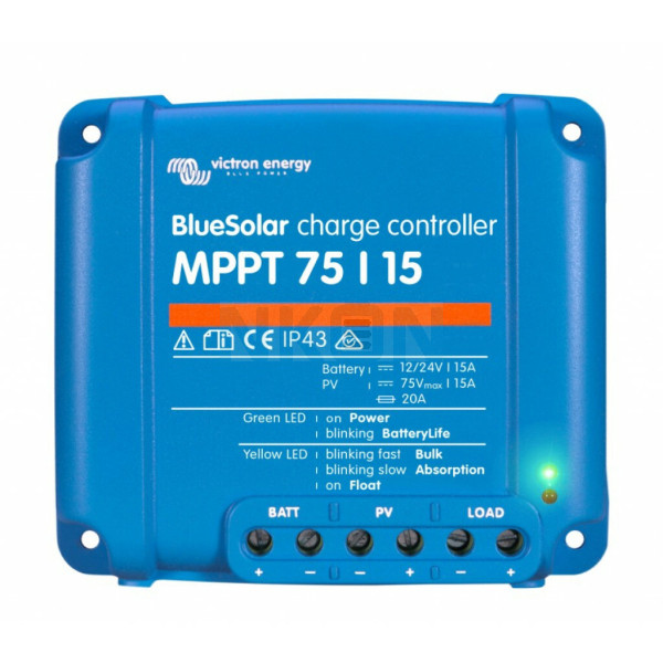 Victron Energy BlueSolar MPPT 75/15 Solar Laadregelaar