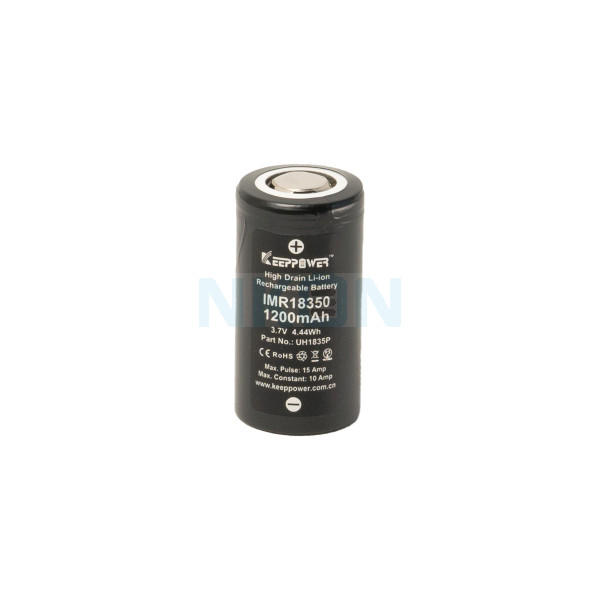 Keeppower IMR18350 1200mAh - 10A
