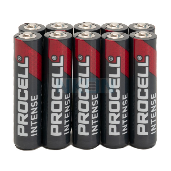 10 AAA Duracell Procell Intense - 1.5V