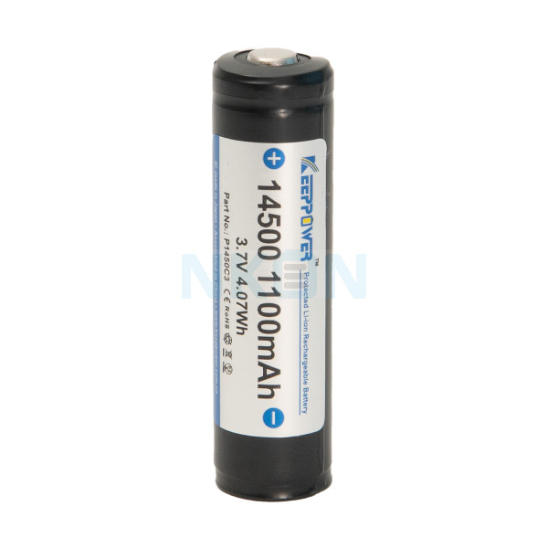 Keeppower 14500 1100mAh (protected) - 2A