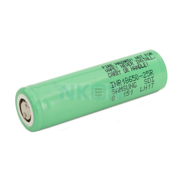 Samsung INR18650-25R 2500mAh - 20A - Reclaimed