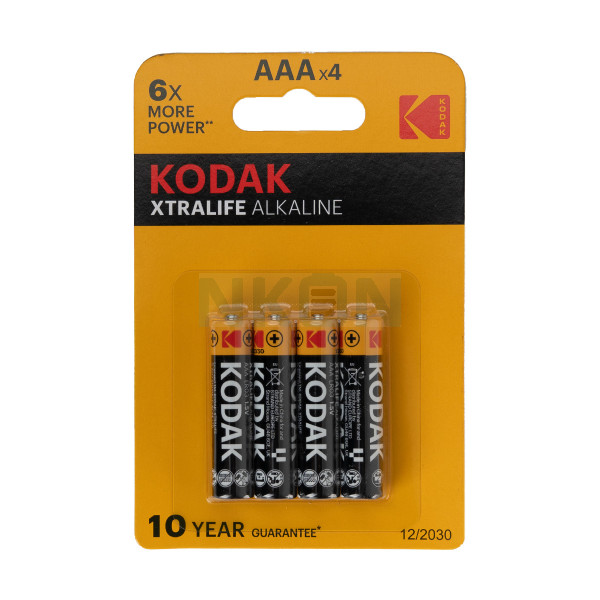 4 AAA Kodak Xtralife Alkaline – 1.5V