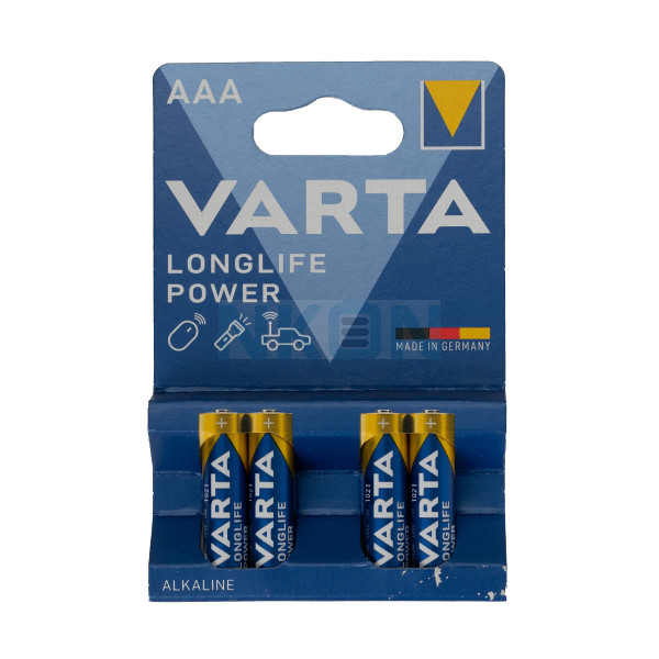 4 AAA Varta Longlife Power - 1.5V