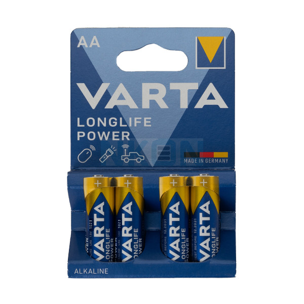 4 AA Varta Longlife Power - 1.5V
