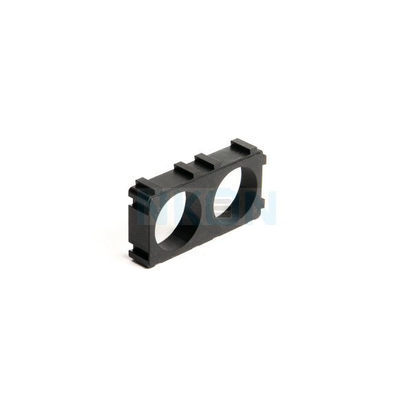 2x18650 Battery Spacer holder PAST NIET OP 27MM NIKKELSTRIP
