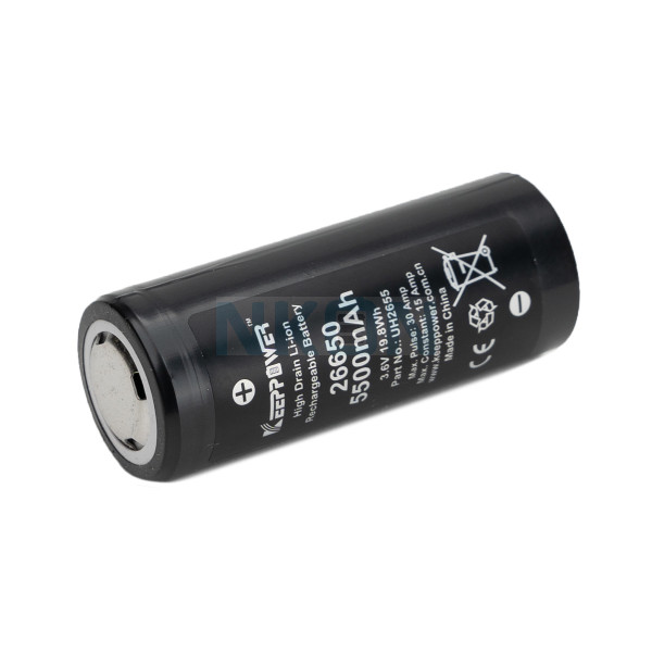 Keeppower IMR26650 5500mAh - 15A