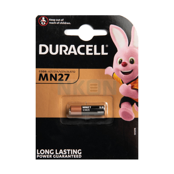 MN27 (A27 / V27A / 8LR732) Duracell - 12V