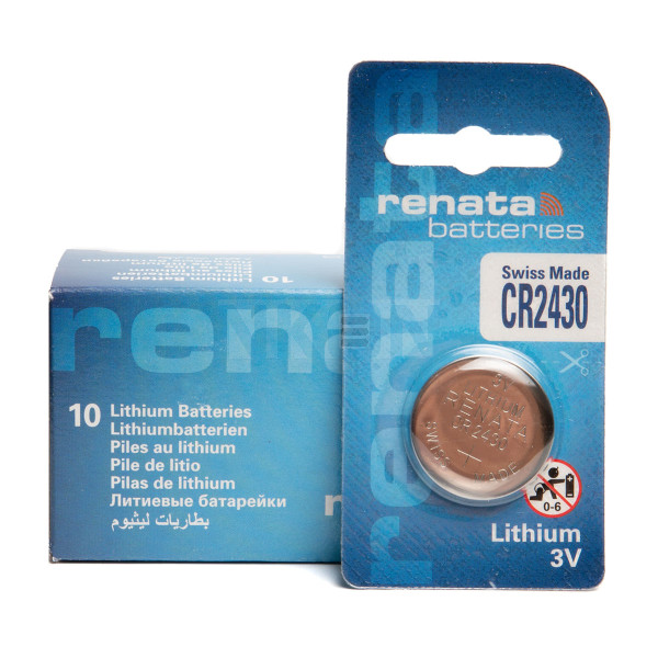 10x Renata CR2430 - 3V