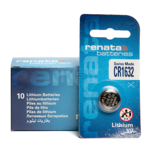 10x Renata CR1632 - 3V