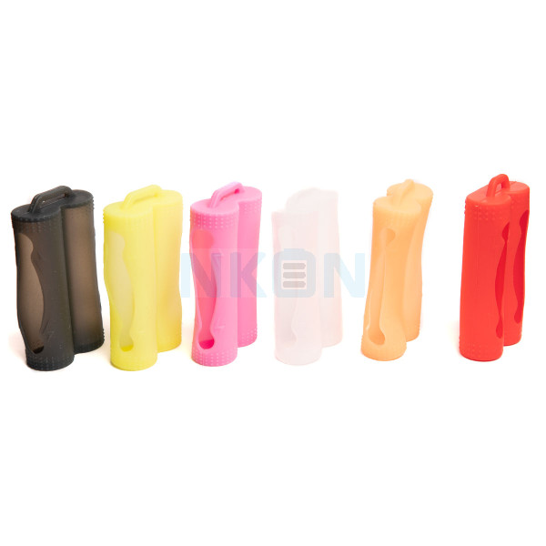 Silicone batterijhouder voor 2x18650 