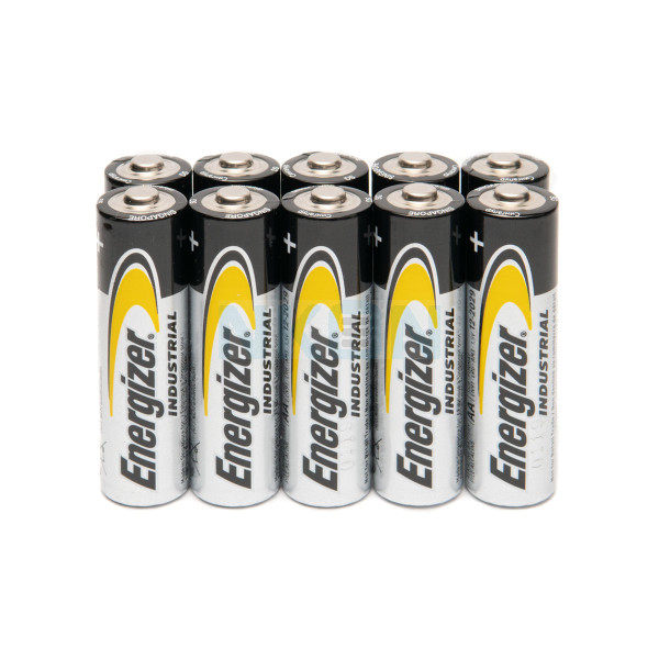 10 AA Energizer industrial - 1.5V