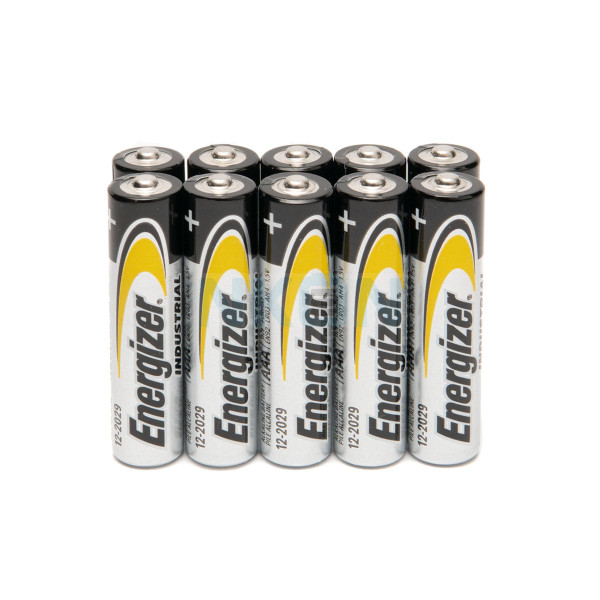 10 AAA Energizer industrial - 1.5V