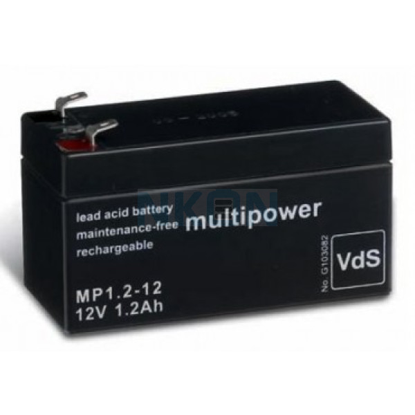 Multipower 12V 1.2Ah Loodaccu