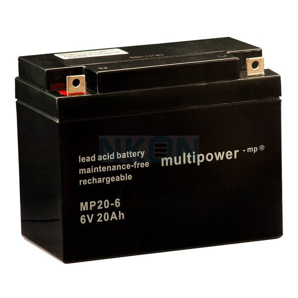 Multipower 6V 20Ah Loodaccu