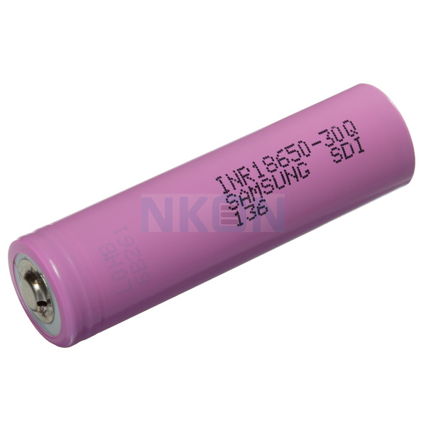 Samsung INR18650-30Q 3000mAh -  15A button top