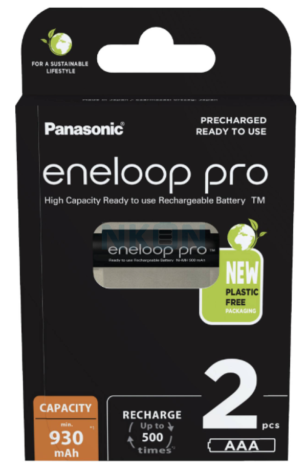 2 AAA Eneloop Pro - 930mAh