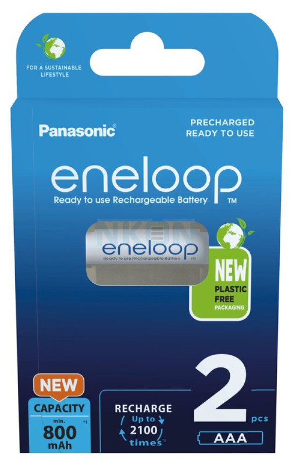 2 AAA Eneloop - 800mAh