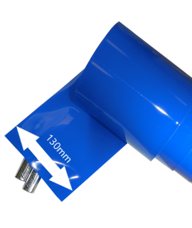Krimpkous breedte: 130mm