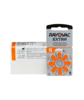 80x 13 Rayovac Extra hoorbatterijen