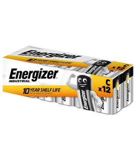 12x C Energizer industrial - 1.5V