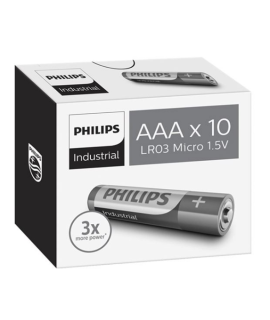 10 AAA Philips Industrial – 1.5V