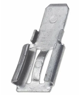 2x Klemadapter voor loodaccu - van 6.35mm naar 4.74mm (F2 - F1)