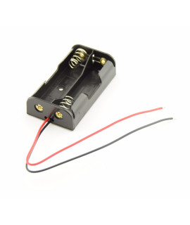 2x AA Batterijhouder met losse draden