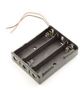 3x 18650 Batterijhouder met losse draden