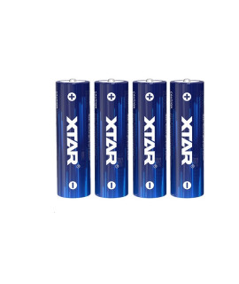 4 XTAR AA / R6 2500mAh (protected) - 1.5V