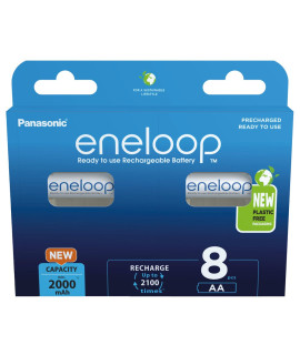 8 AA Eneloop - 2000mAh