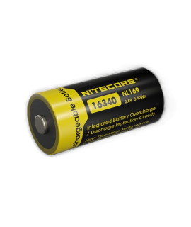 Nitecore 16340 NL169 950mAh (protected) - 2A