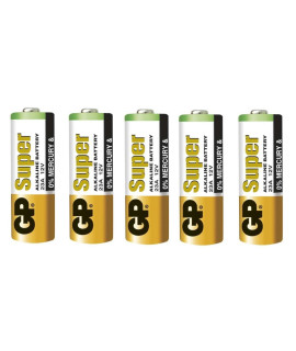 5x GP 23A (A23 / V23GA / MN21) - 12V