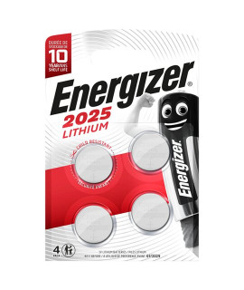 4x Energizer CR2025 - 3V