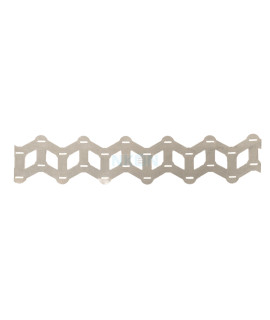 1 meter driehoek nikkel batterijsoldeerstrip - 37.75mm*0.15mm voor 18650