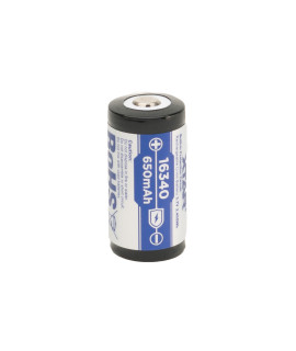 XTAR 16340 650mAh (protected) - 1.2A
