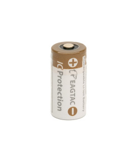 EagleTac 16340/RCR123A 750mAh - 4.5A (protected)