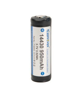 Keeppower 14430 950mAh (protected) - 2A