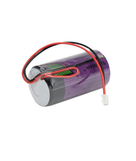 Tadiran SL-2870 / C - 3.6V met kabels en stekker type TE353908-2 
