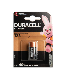 CR123A Duracell Lithium - blister - 3V