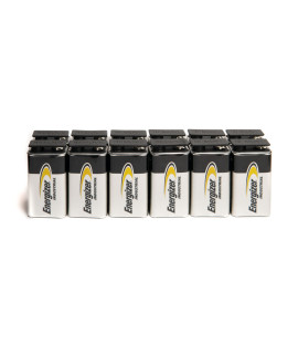 12x 9V Energizer Industrial