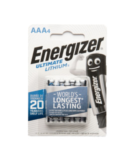 4 AAA Energizer Ultimate Lithium L92 - 1.5V