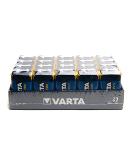 20x 9V Varta Industrial Pro
