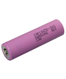 Samsung INR18650-30Q 3000mAh -  15A button top