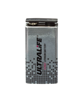 9V Ultralife lithium