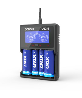 XTAR VC4 batterijlader